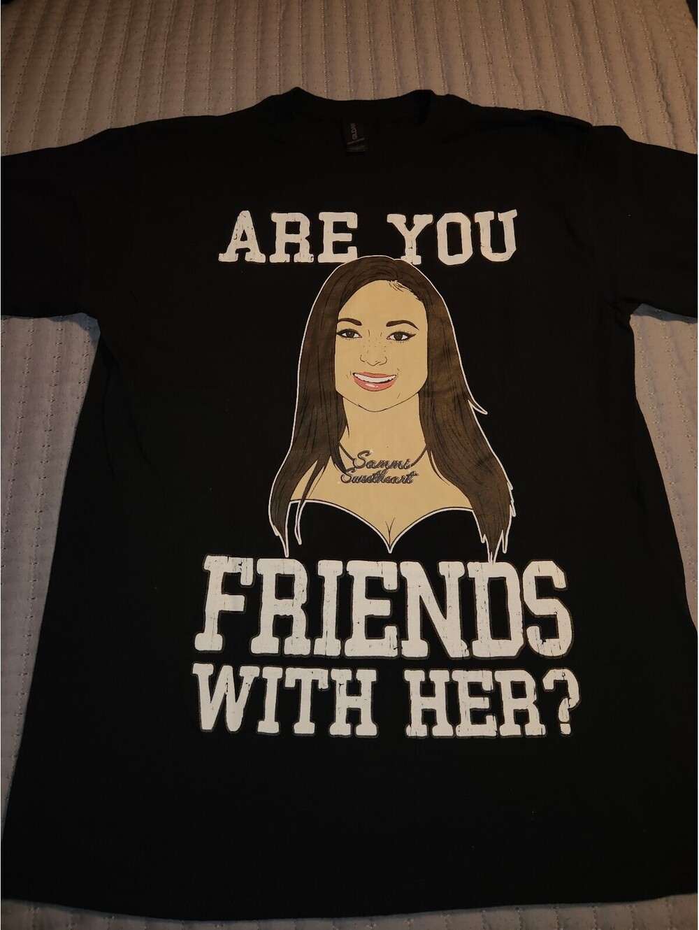 Jersey Shore Sammi Sweetheart Are You Friends with Her? Tshirt - Men's Medium